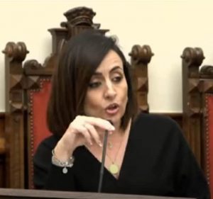 Alicia Tomás muy crítica con el destino de los presupuestos municipales de Terrassa