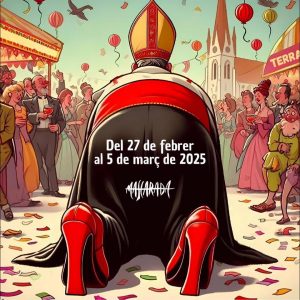 Carnaval de Terrassa 2025: la polémica por un cartel que ofende a la Iglesia