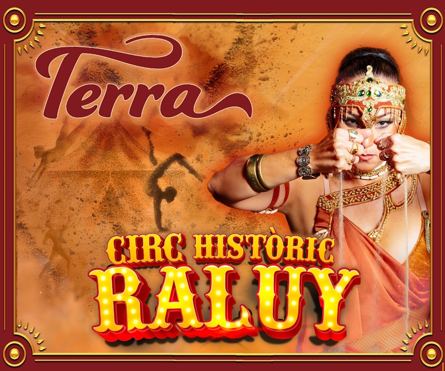 Circo Raluy. Cartel del espectáculo Terra