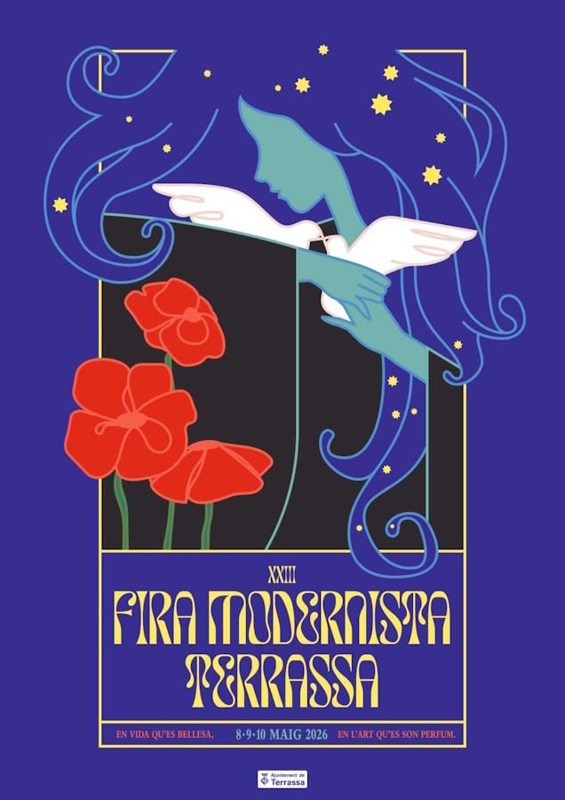 Cartel de la Fira Modernista de Terrassa 2026