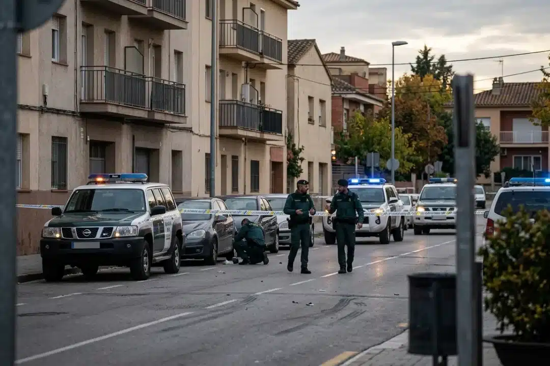 Dos guardias civiles heridos de bala en un tiroteo en Can Parellada