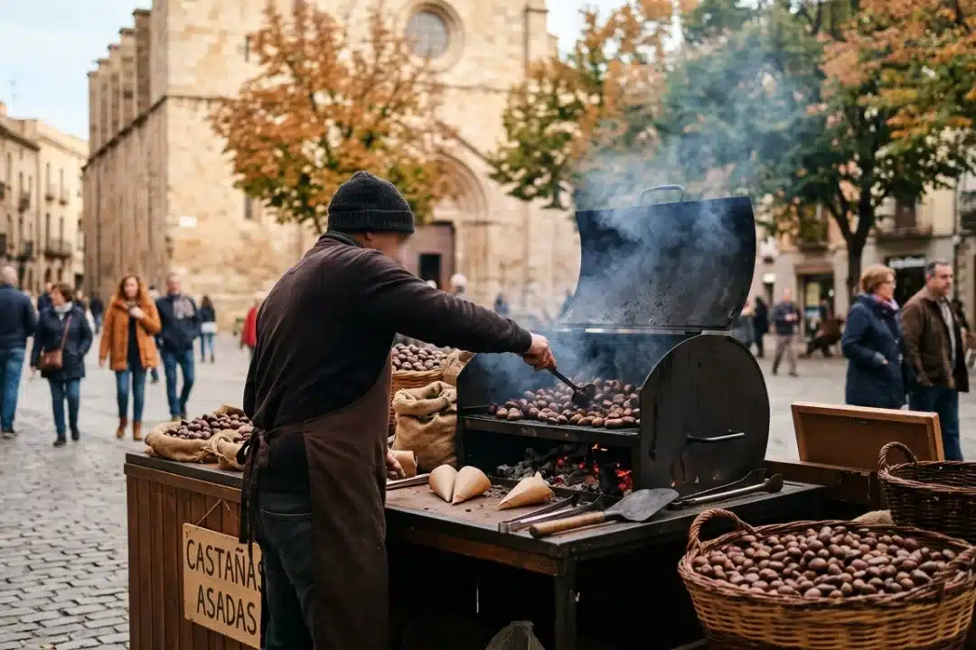 Terrassa se prepara para el otoño: abierto el plazo para las paradas de castañas